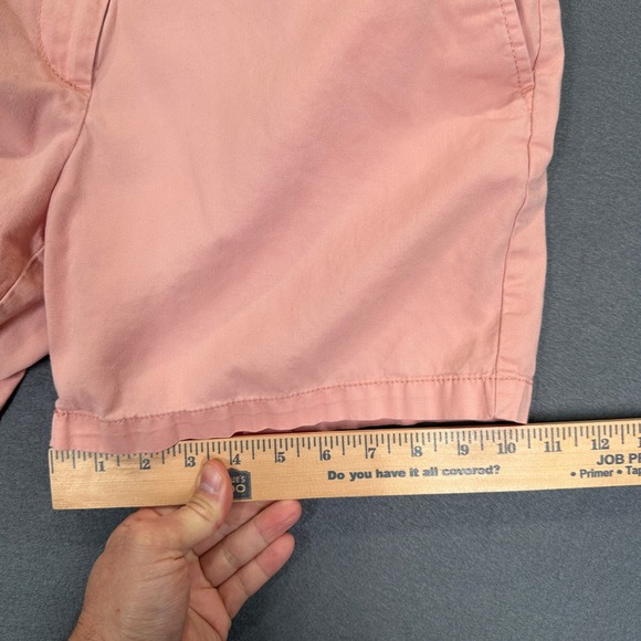 Loft Outlet Chino Shorts Womens 6 Coral Pink Excellent 6 Inch Inseam Cotton - Picture 6 of 8